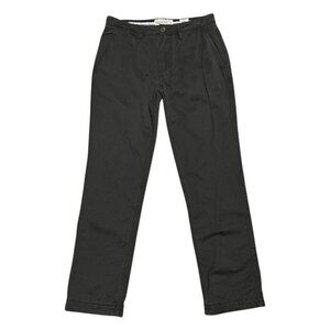 FAT FACE Green Khaki Chino Luxury Designer Casual Straight Pants Mens 32x31